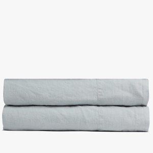 Parachute Fitted Linen Full Sheet in Shore